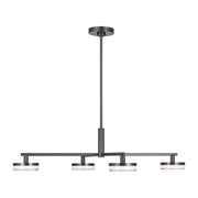 Visual Comfort Studio - SLC1074AI - LED Chandelier - Khan - Aged Iron