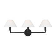 Visual Comfort Studio - SLW1023AI - Three Light Wall Sconce - Colfax - Aged Iron