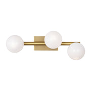 Visual Comfort Studio - SLW1043BBS - Three Light Wall Sconce - Altair - Burnished Brass