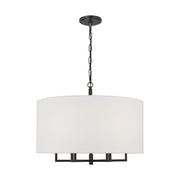Visual Comfort Studio - TC1206AI - Six Light Chandelier - Danica - Aged Iron