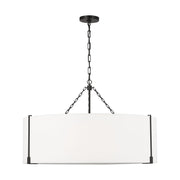 Visual Comfort Studio - TFC1114AI - Four Light Pendant - Bergen - Aged Iron