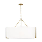 Visual Comfort Studio - TFC1114BBS - Four Light Pendant - Bergen - Burnished Brass