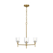 Visual Comfort Studio - TFC1143BBS - Three Light Chandelier - Hartley - Burnished Brass