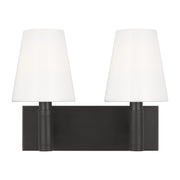Visual Comfort Studio - TV1022AI - Two Light Vanity - Beckham Classic - Aged Iron