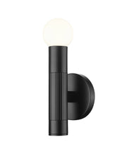 Z-Lite - 1956-1S-MB - One Light Wall Sconce - Stari - Matte Black