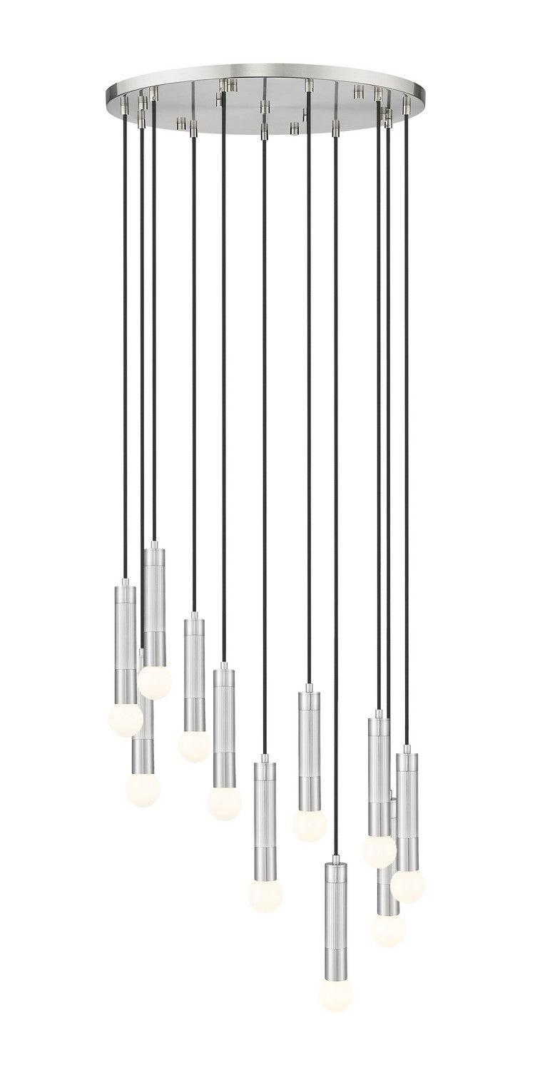 Z-Lite - 1956P-11R-BN - 11 Light Chandelier - Stari - Brushed Nickel