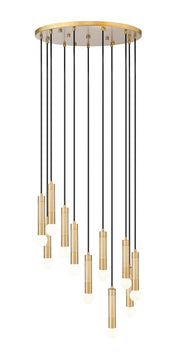 Z-Lite - 1956P-11R-MGLD - 11 Light Chandelier - Stari - Modern Gold
