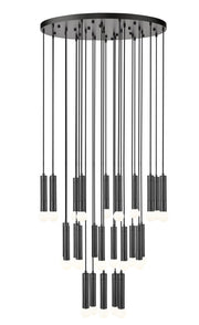 Z-Lite - 1956P-27R-MB - 27 Light Chandelier - Stari - Matte Black