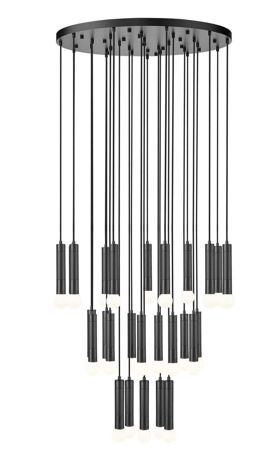 Z-Lite - 1956P-27R-MB - 27 Light Chandelier - Stari - Matte Black