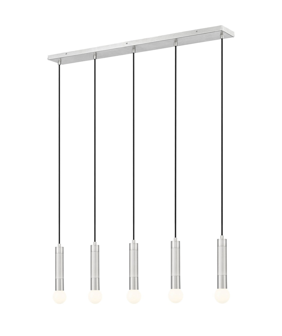Z-Lite - 1956P-5L-BN - Five Light Linear Chandelier - Stari - Brushed Nickel