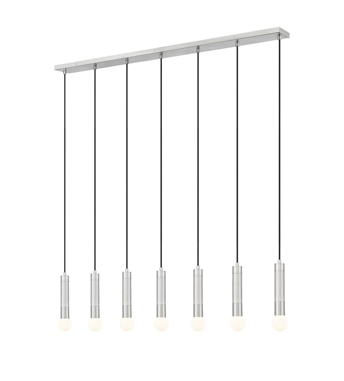 Z-Lite - 1956P-7L-BN - Seven Light Linear Chandelier - Stari - Brushed Nickel