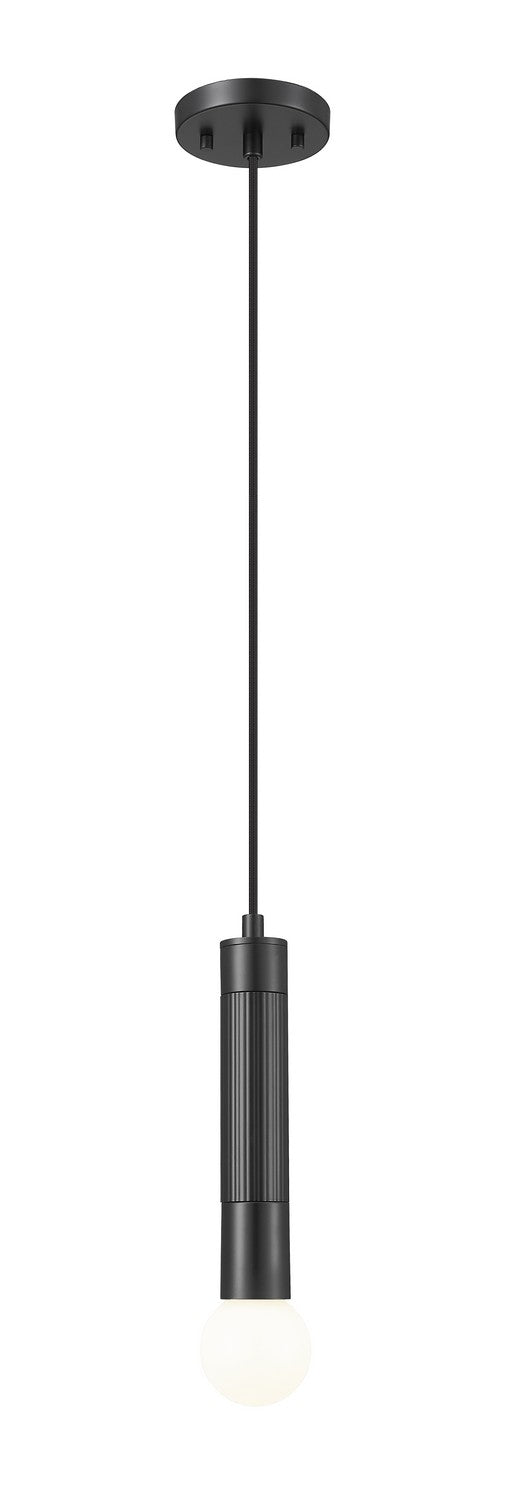 Z-Lite - 1956P-MB - One Light Pendant - Stari - Matte Black