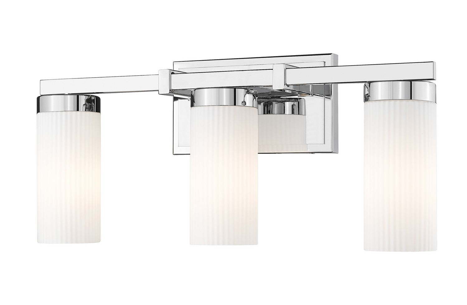 Z-Lite - 3044-3V-CH - Three Light Vanity - Danica - Chrome
