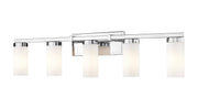 Z-Lite - 3044-5V-CH - Five Light Vanity - Danica - Chrome