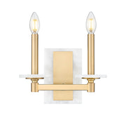 Z-Lite - 3045-2S-MGLD - Two Light Wall Sconce - Kaden - Modern Gold