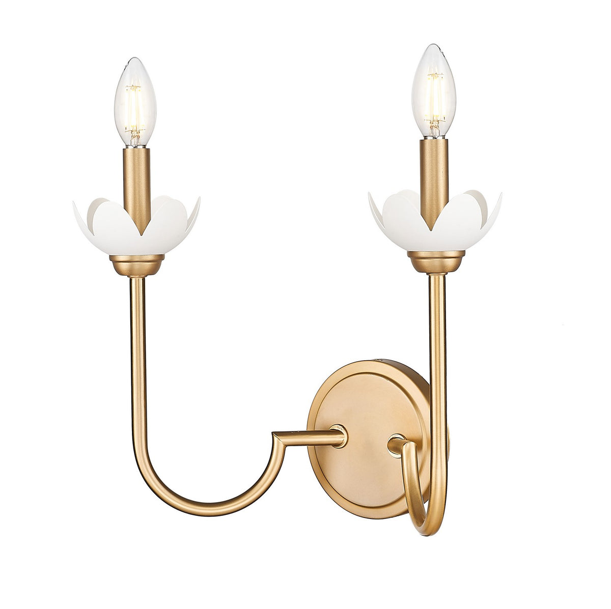 Z-Lite - 352-2S-MGLD - Two Light Wall Sconce - Allistair - Modern Gold