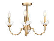 Allistair Four Light Semi Flush