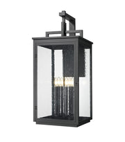 Z-Lite - 5019XXL-BK - Six Light Outdoor Wall Mount - Hartwell - Sand Black