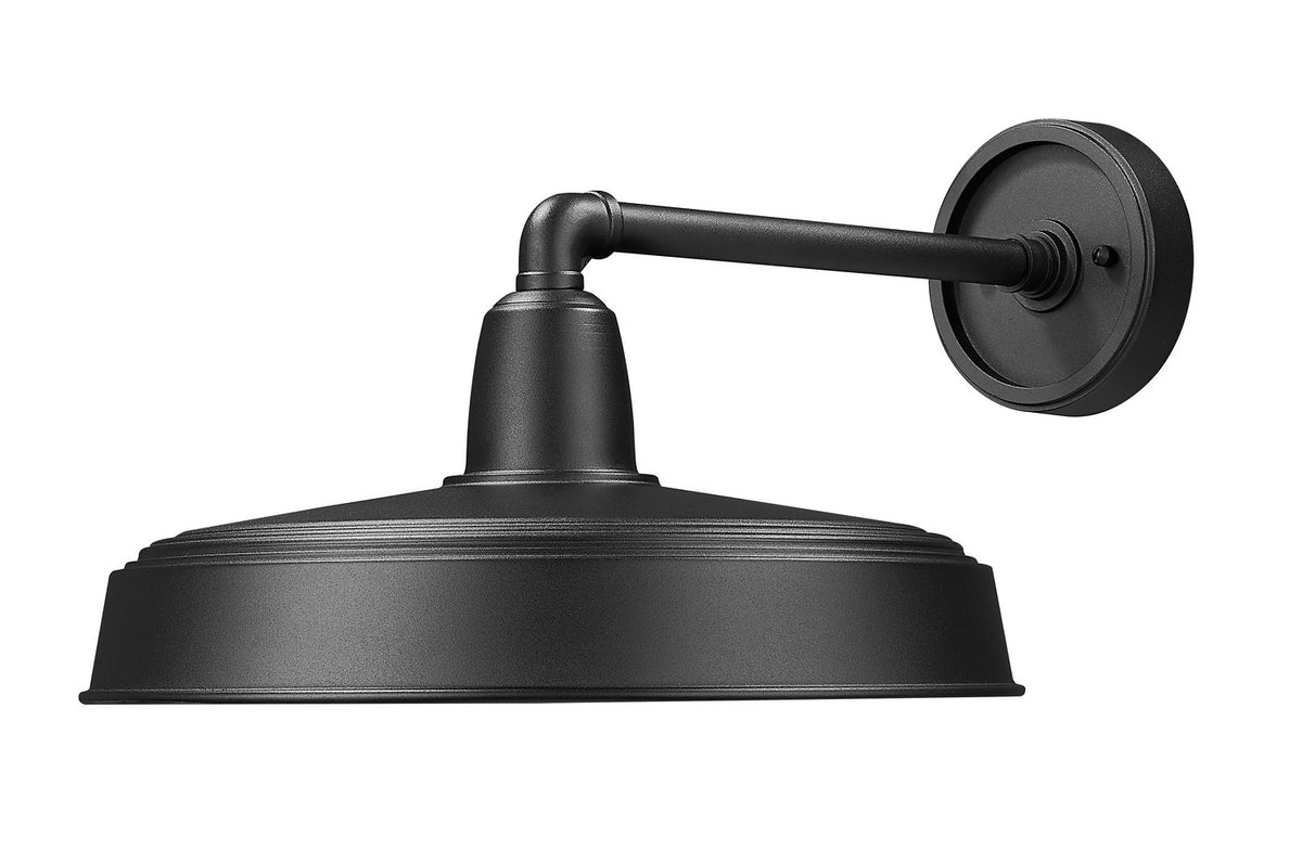 Z-Lite - 5025B-BK - One Light Outdoor Wall Mount - RLM - Sand Black