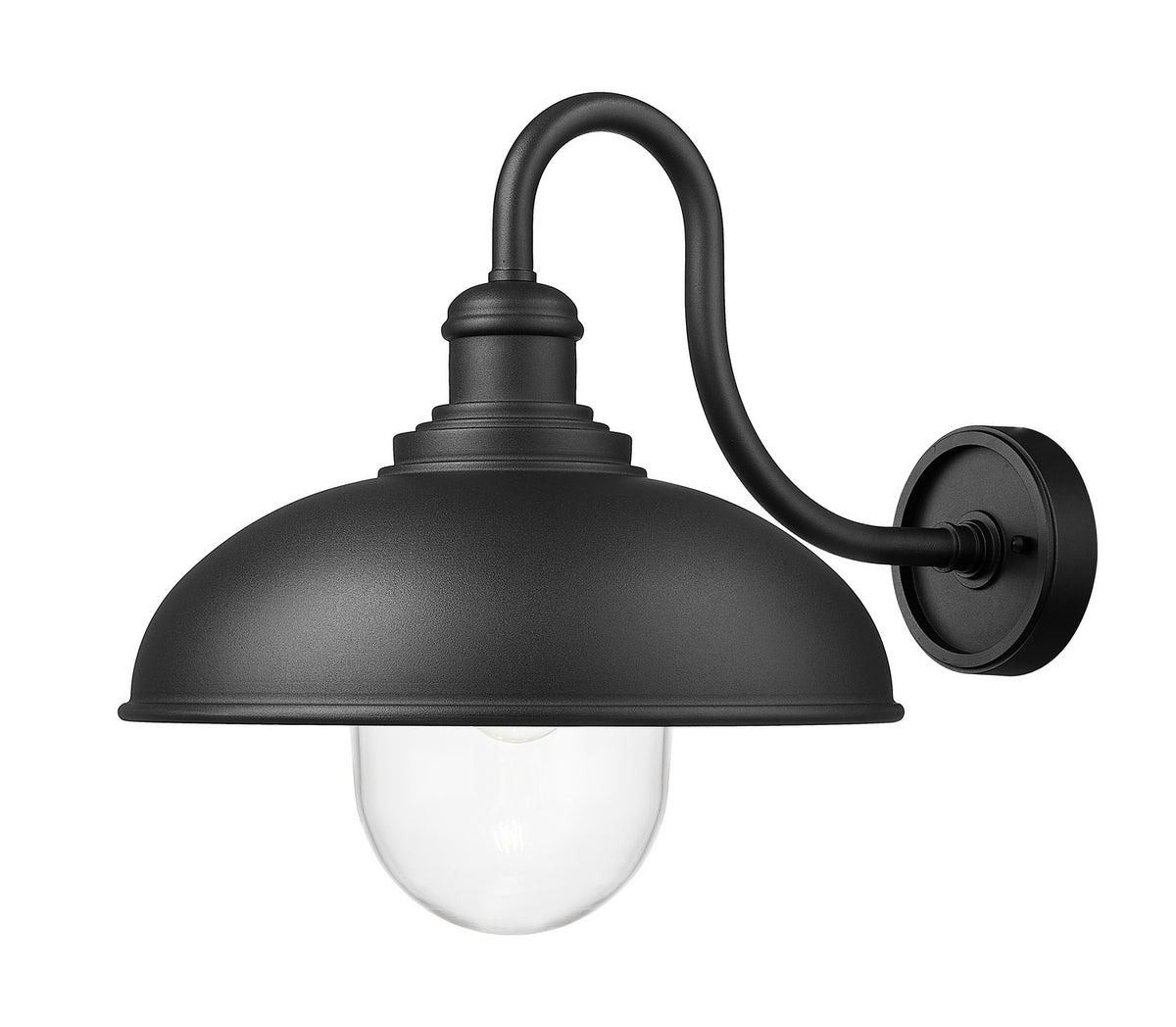 Z-Lite - 5026B-BK - One Light Outdoor Wall Mount - RLM - Sand Black