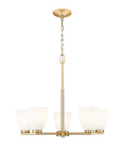 Z-Lite - 7518-5MGLD - Five Light Chandelier - Naya - Modern Gold