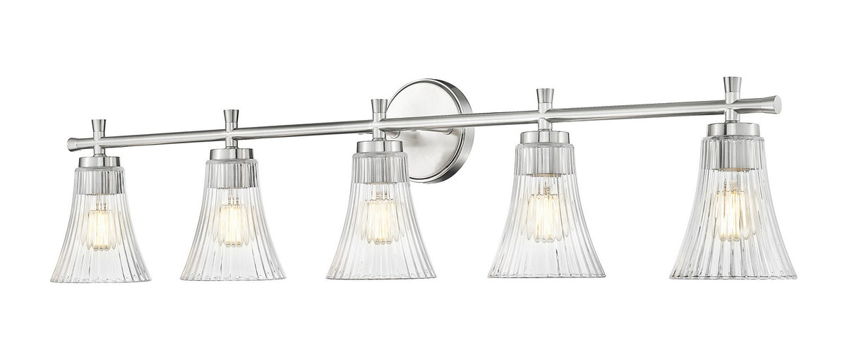 Z-Lite - 7519-5V-BN - Five Light Vanity - Belle - Brushed Nickel