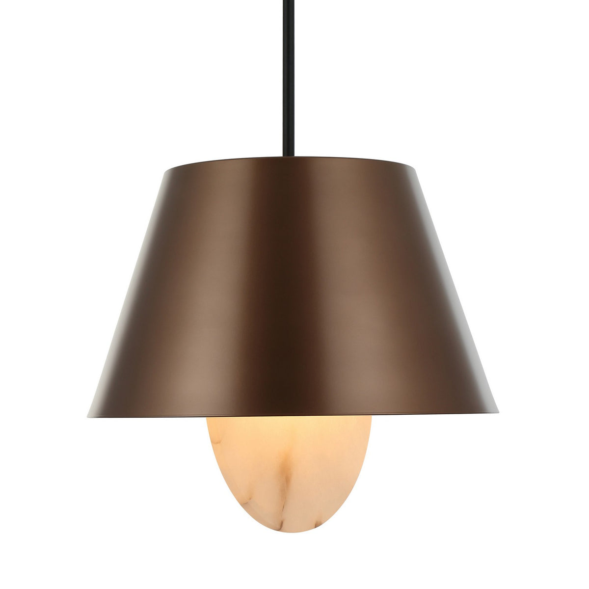 Varaluz - 529P04BGMB - Four Light Pendant - Rock On - Brontourage/Matte Black