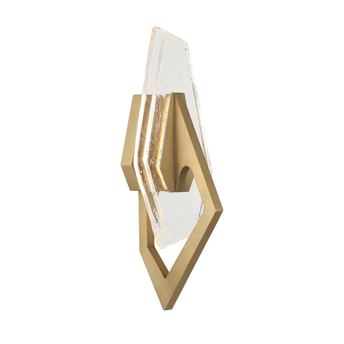 Varaluz - 530W01BK - LED Wall Sconce - Down the Wrong Path - Brass Kisser