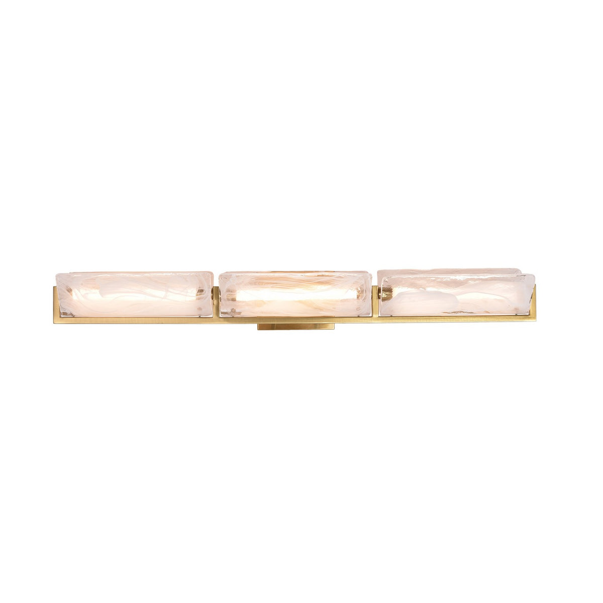 Varaluz - 531B03SB - LED Bath Fixture - Mingle - Satin Brass