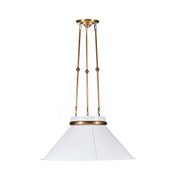 Varaluz - 540P01AWHTBRZ - One Light Pendant - Mood Swings - Heritage White/Heritage Bronze