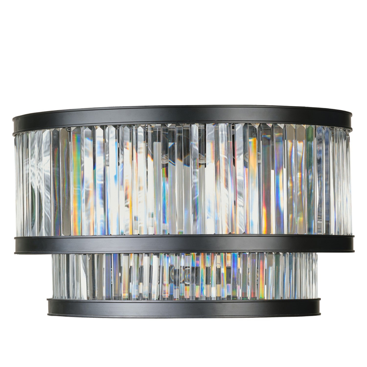 Varaluz - 546W02BLK - Two Light Wall Sconce - Double Take - Heritage Black