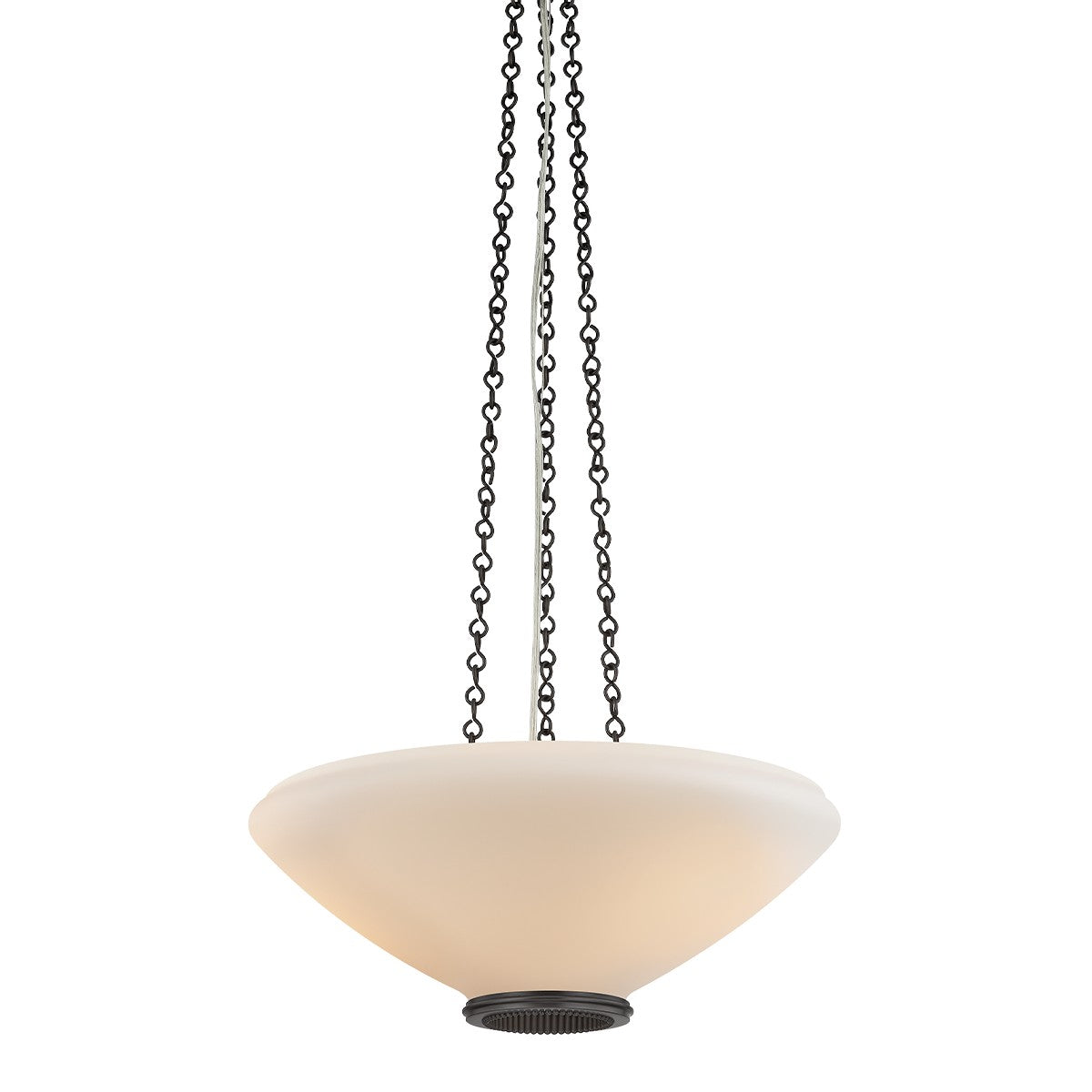 Hudson Valley - 2317-DB - Three Light Pendant - Awosting - Distressed Bronze