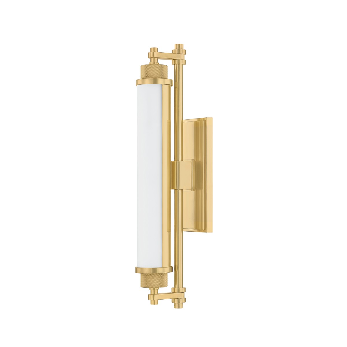 Hudson Valley - 4718-AGB - LED Bath - Plandome - Aged Brass