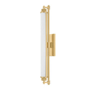 Hudson Valley - 4728-AGB - LED Bath - Plandome - Aged Brass