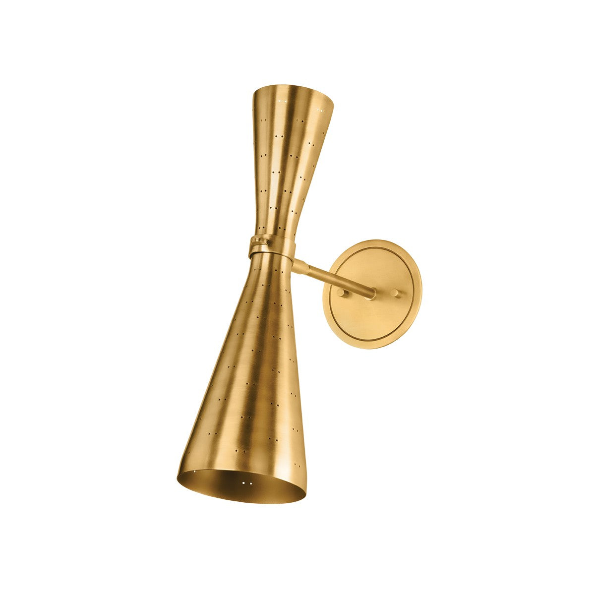 Hudson Valley - 8122-AGB - Two Light Wall Sconce - Allanton - Aged Brass