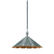 Hudson Valley - CB7621-VER - One Light Pendant - Folly Beach - Verdigris