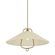 Hudson Valley - CB8624-HB/SSD - One Light Pendant - Pawley - Historic Bronze/Soft Sand