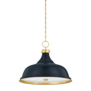 Hudson Valley - MDS300L-AGB/DBL - Four Light Pendant - Painted No. 1 - Aged Brass/Distressed Bronze