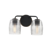 Maxim - 21412CRKB - Two Light Wall Sconce - Honey - Kentucky Bronze
