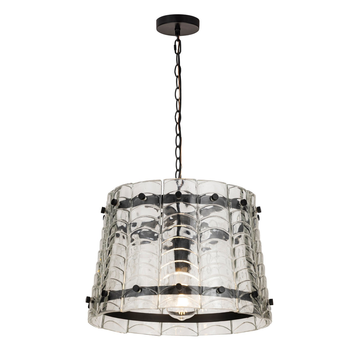 Maxim - 21871CLBZ - One Light Pendant - Ruche - Bronze