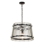 Maxim - 21871CLBZ - One Light Pendant - Ruche - Bronze