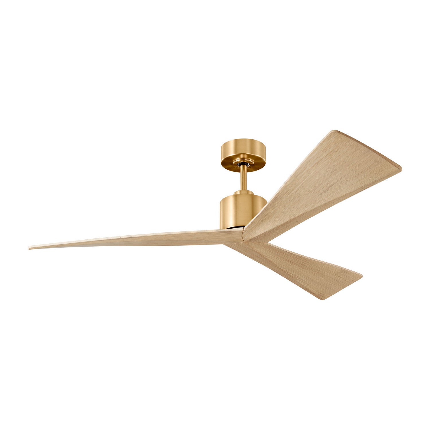 Visual Comfort Fan - 3ADR52BBSWWO - 52" Ceiling Fan - Adler 52 - Burnished Brass