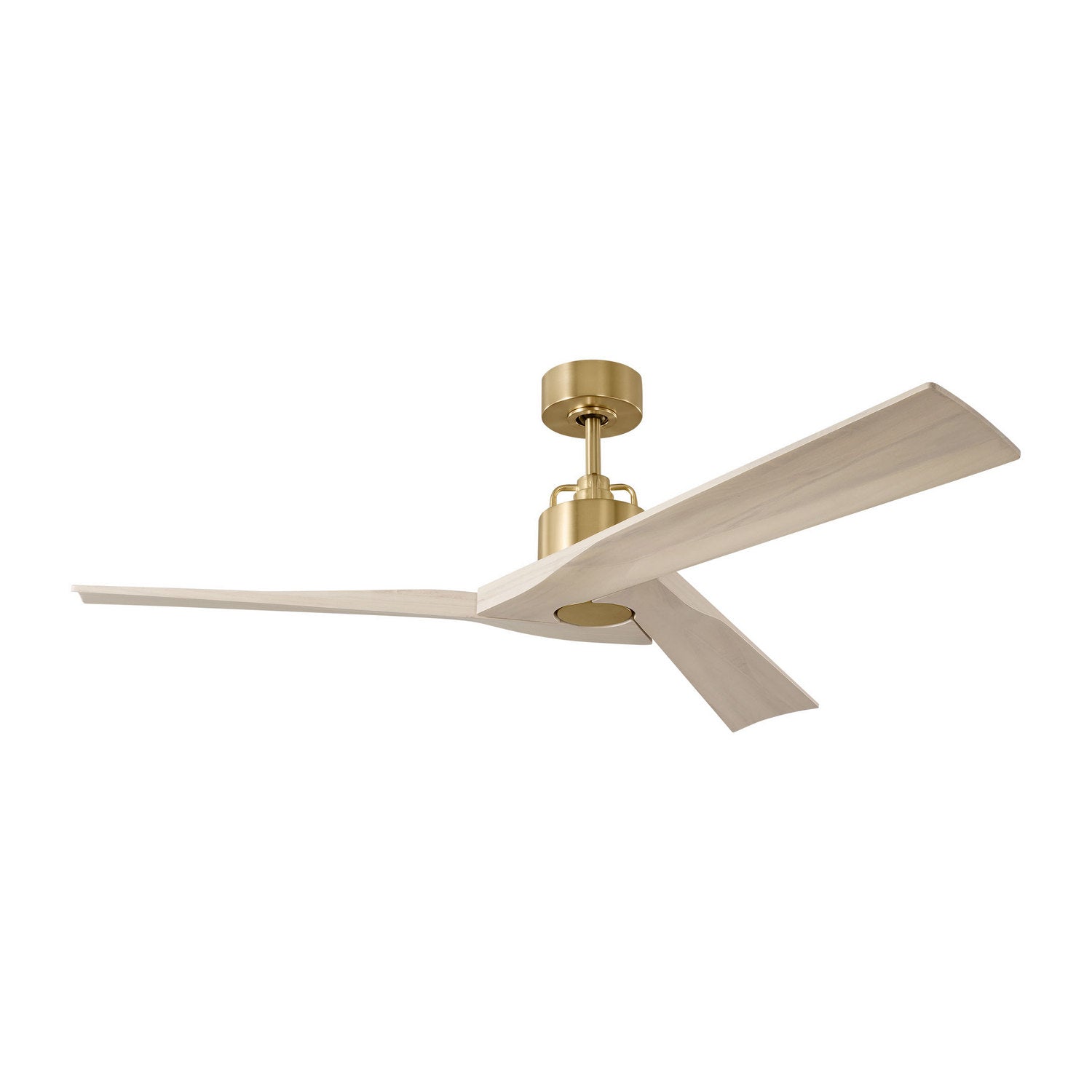Visual Comfort Fan - 3ALMSM52BBSWWO - 52" Ceiling Fan - Alma Smart 52 - Burnished Brass