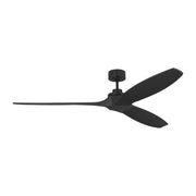 Visual Comfort Fan - 3CLNSM70MBK - 70" Ceiling Fan - Collins Smart 70 - Midnight Black