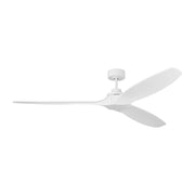 Visual Comfort Fan - 3CLNSM70RZW - 70" Ceiling Fan - Collins Smart 70 - Matte White