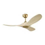 Visual Comfort Fan - 3MAVSM44BBSWWO - 44" Ceiling Fan - Maverick Smart 44 - Burnished Brass