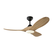 Visual Comfort Fan - 3MAVSM44MBKNHD - 44" Ceiling Fan - Maverick Smart 44 LED - Midnight Black