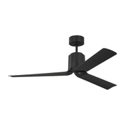 Visual Comfort Fan - 3PESM52MBKD - 52" Ceiling Fan - Peel Smart 52 LED - Midnight Black