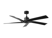 Visual Comfort Fan - 5ASPCR56MBK - 56" Ceiling Fan - Aspen Coastal 56 - Midnight Black