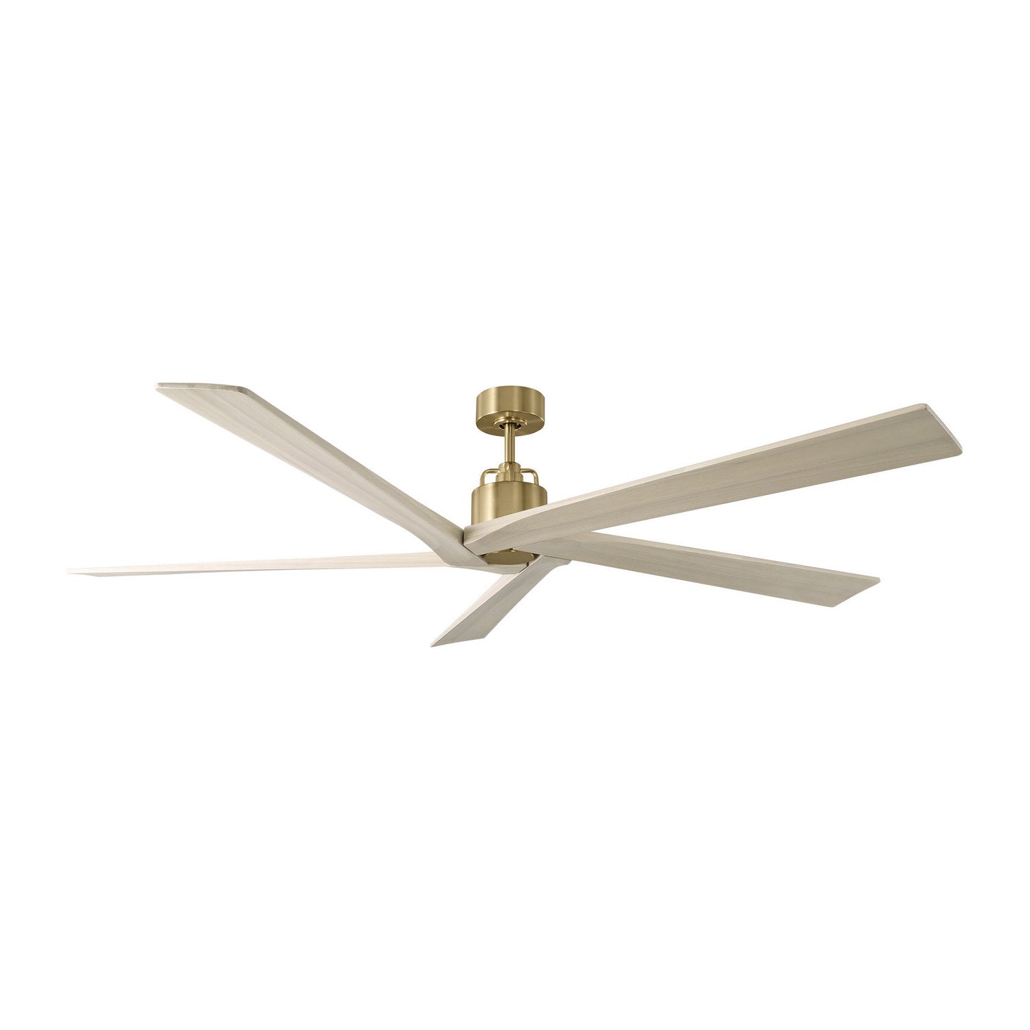 Visual Comfort Fan - 5ASPR70BBSWWO - 70" Ceiling Fan - Aspen 70 - Burnished Brass